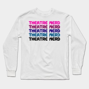 Theatre Nerd Vintage Shirt Long Sleeve T-Shirt